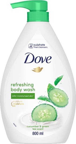 DOVE Refreshing Body Wash, with Cucumber & Green Tea Scent