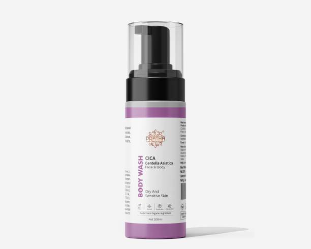 Pratha CICA- Dry & Sensitive Skin – Foaming Body wash – Face & Body