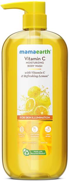 Mamaearth Vitamin C Moisturizing Body Wash with Vitamin C & Refreshing Lemon Scent