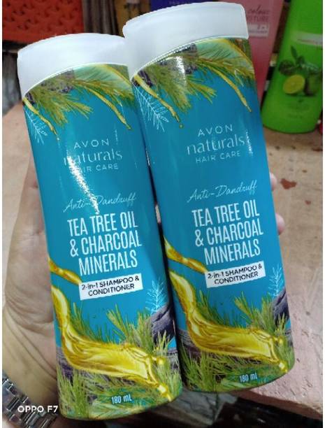 FOREVER AVON TEA TREE OIL & CHARCOAL MINERALS PACK OF 2