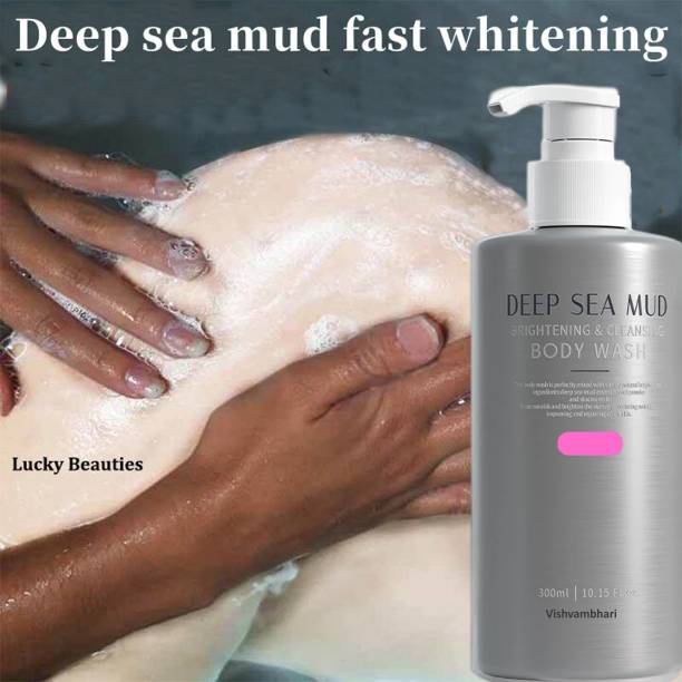 Vishvambhari Deep SEA MUD Shower Gel Body Wash,For Anti Cellulite & Dullness Skin Body Wash