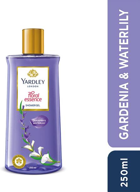 यार्डले लंडन फ्लोरल एसेंस शावर जेल गार्डनिया और वॉटरलिली