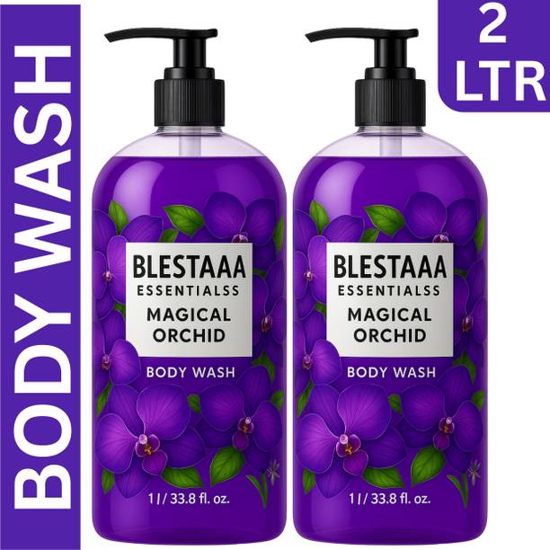 blestaaa essentialss Orchid Body Wash Hydrating & Nourishing Shower Gel | Suitable for All Skin Types