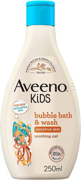 Aveeno kids Bubble Bath & Wash Sensitive Skin 250 Ml