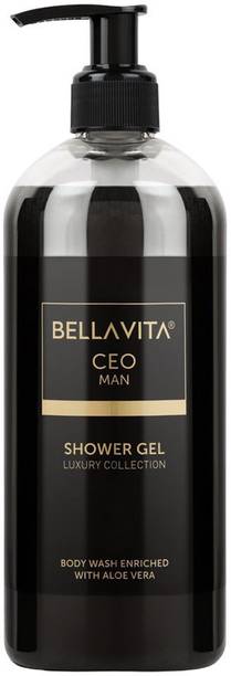 BELLAVITA CEO MAN Body Wash|With Woody & Citrus Notes, helps in hydrating Skin|