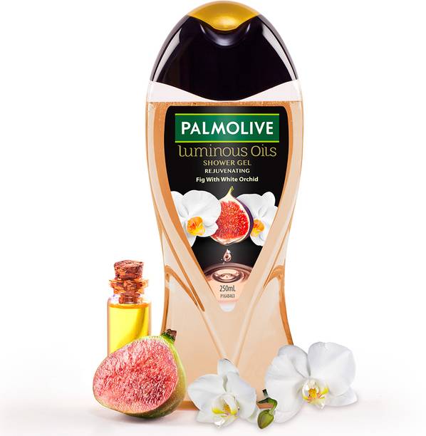 PALMOLIVE White Orchid & Fig Oil Luminous Oils Rejuvenating, Nourishing Body Wash