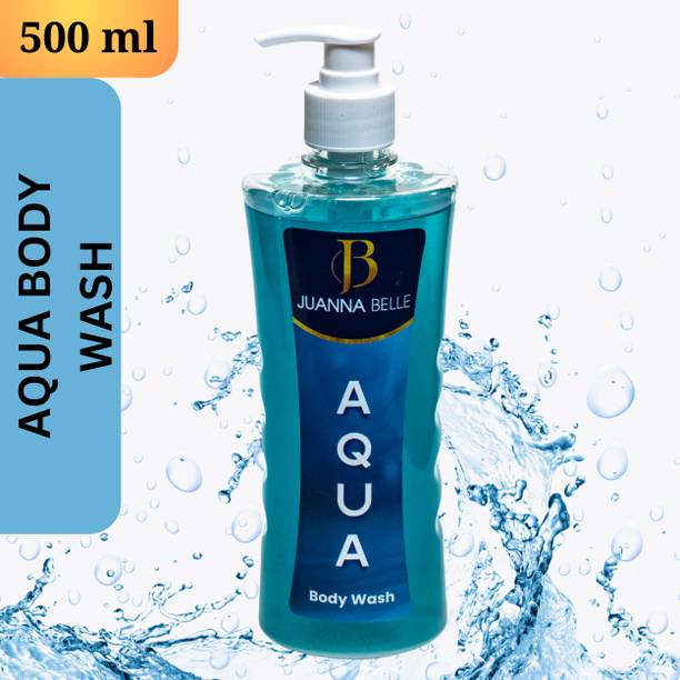 JUANNA BELLE Aqua Foaming Body Wash,Shower Gel For Soft Smooth Skin and Refreshing Hydration