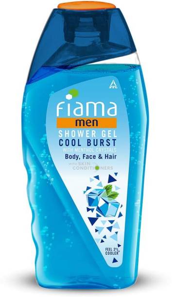 FIAMA Cool Burst Body Wash Shower Gel, Moisturized Skin & Radiant Glow