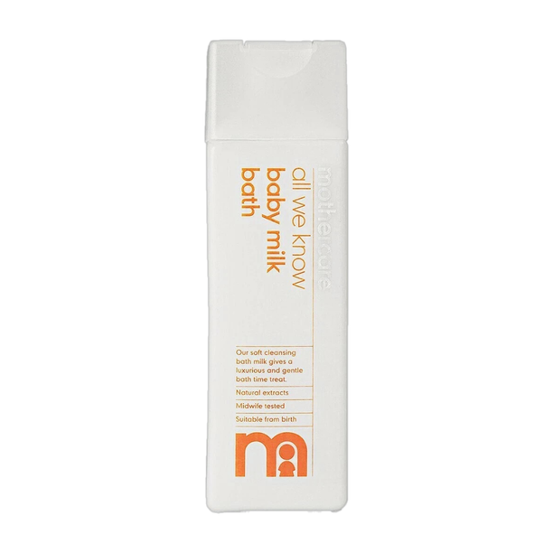 Mothercare All We Know Baby Bath Milk | Gentle On Skin & Protect its Natural Softness