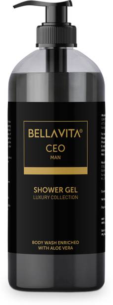 BELLAVITA CEO MAN Body Wash|With Woody & Citrus Notes, helps in hydrating Skin|