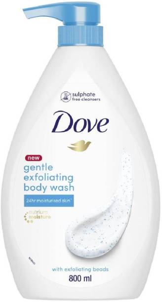 DOVE Gentle Exfoliating Beads Body Wash For Softer Smoother Skin