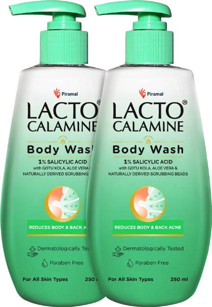 Lacto Calamine 1% Salicylic Body Wash | Reduces Body and Back Acne