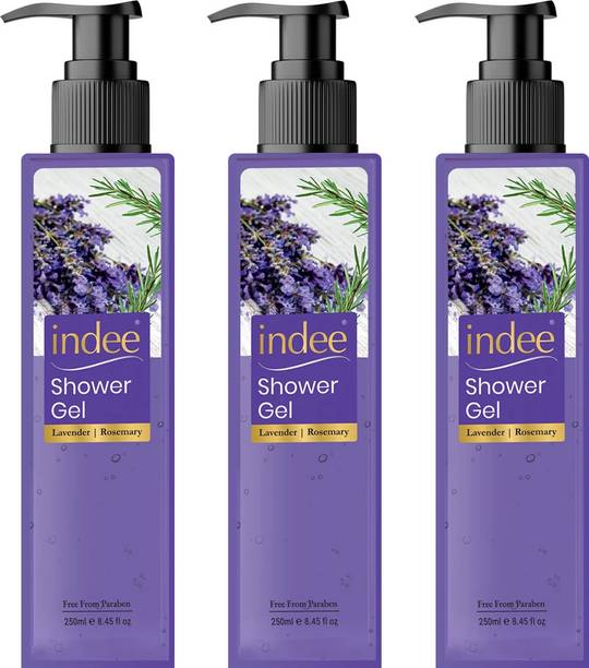Indee Shower Gel | Lavender & Rosemary for Fresh Feel Skin