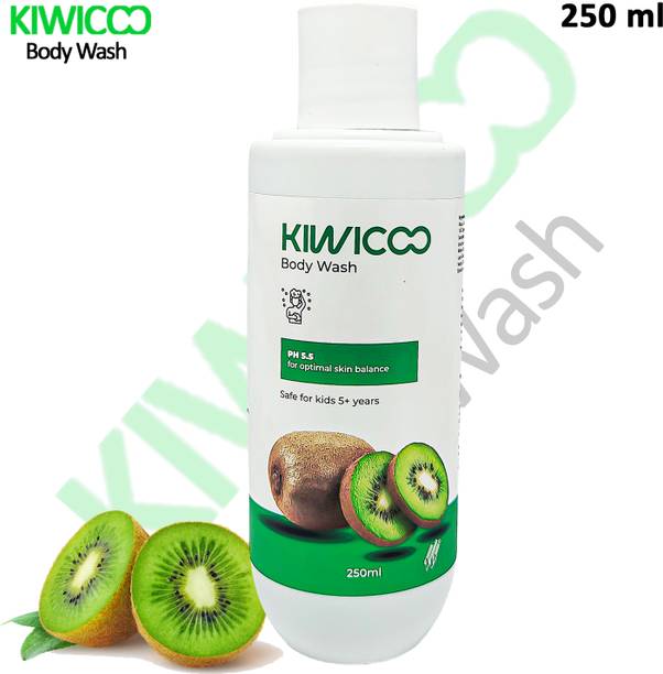 Kiwicoo Hydrating Body Wash for Sensitive Skin with Soothing Natural Ingredients