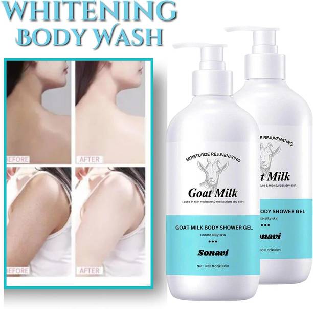 Sonavi Goat Milk Body Wash Whitening Daily Body Wash Shower Gel