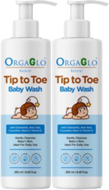 orgaglo Natural Baby Tip To Toe Wash (Buy 1 Get 1 Free) Pack of 2