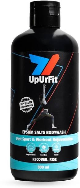 UpUrFit Epsom Salts Body Wash for muscle fatigue, pain relief & refresh
