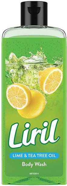Liril Lemon & Tea Tree Body Wash, Refreshing Shower Gel for Men & Women
