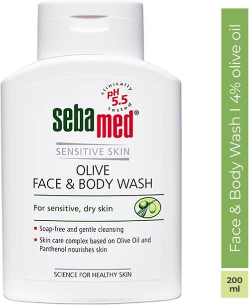 Sebamed Olive Face & Body Wash | pH 5.5 | Mild for sensitive, dry skin |
