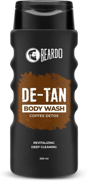 BEARDO De-Tan Body Wash for Men, with Coffee & Aloe Extracts, refreshing Fragrance