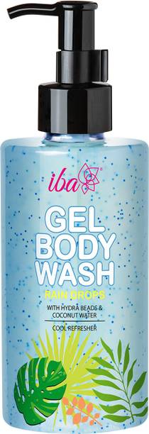 Iba Rain Drops Gel Body Wash l No Parabens No Sulfates l For Cleansing & Tan Removal
