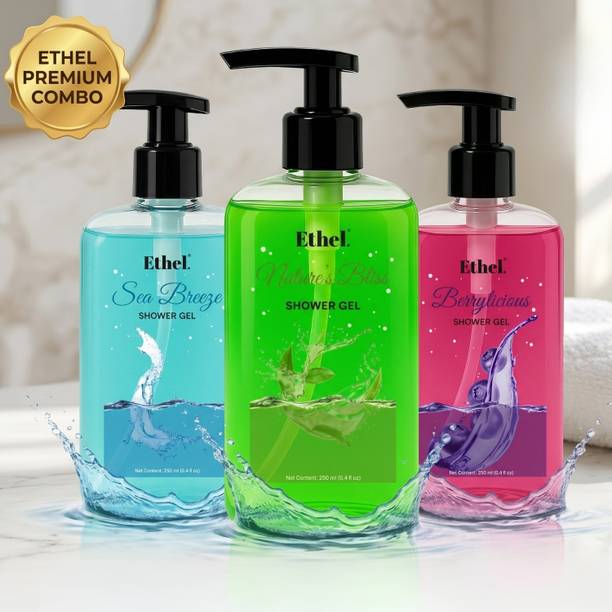 Ethel Body Wash Shower Gel For Nourishing& Brightening ,Long Lasting Fruity Fragrance