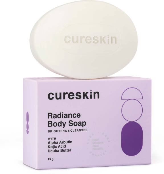 cureskin Radiance Body Soap | For Pigmentation & Sun Damage | Kojic Soap for Men & Women