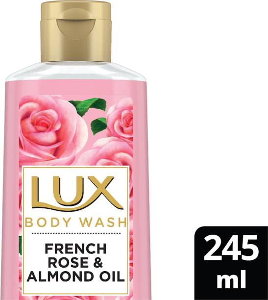 LUX Shower Gel, French Rose Fragrance & Almond Oil Bodywash
