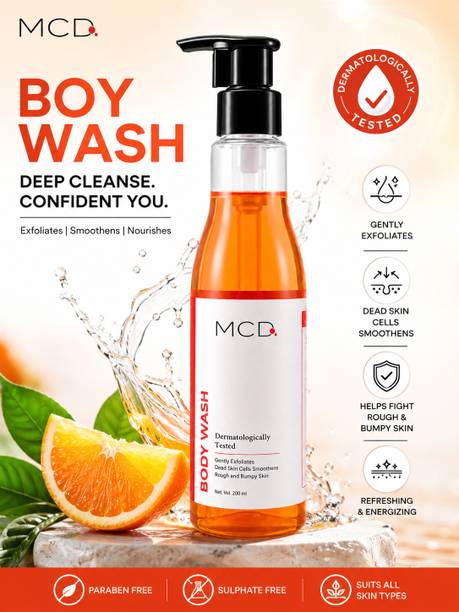 MCD Body Wash Deep Cleans Exfoliates Soothes Nourishes For Fresh Clean Skin