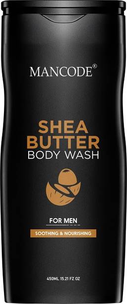 MANCODE Shea Butter Body Wash For Men| Soothing and Nourishing| Deeply Conditioning| Enriched With Real Shea Butter, 450ml