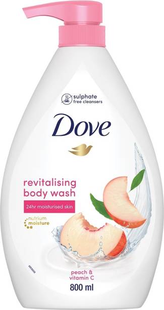 DOVE Revitalizing Body wash with scented Peach and Vitamin C