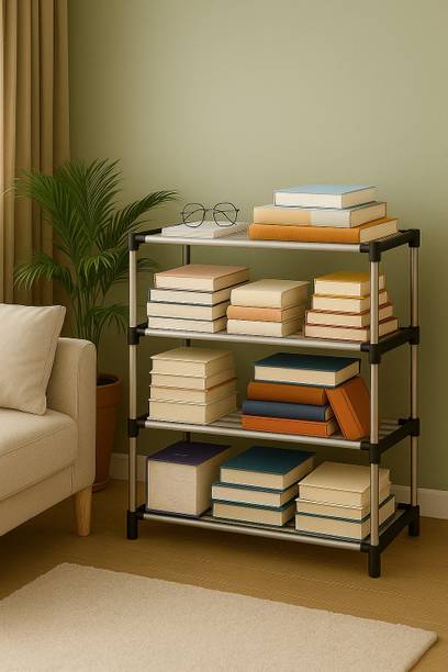 sharma ji store Plastic Open Book Shelf
