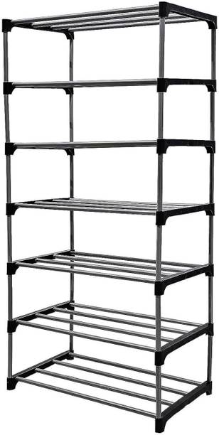 LOTSPEK 7 layer bookshelf for home office bookcase Plastic Open Book Shelf