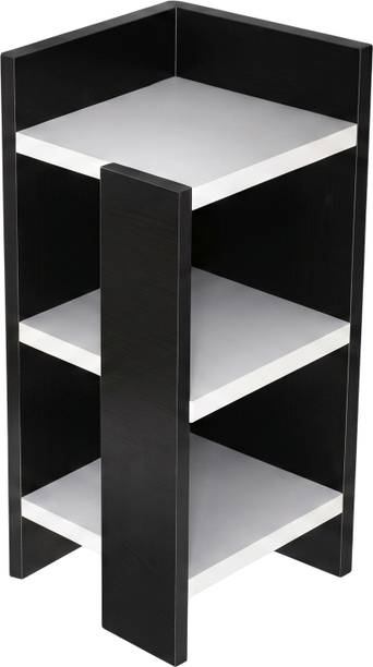 YESMOM Multi-Layer Wooden Storage Rack Organizer Shelf for Home & Office Engineered Wood Open Book Shelf