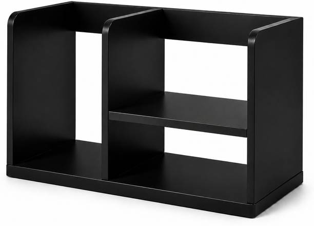 Ekansh handicraft wooden desk organizer | MDF Table Bookshelf Engineered Wood Open Book Shelf