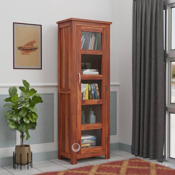 Rozwood Arts RZ-BS-HNY Solid Wood Close Book Shelf