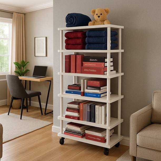 YouCopia SmartRack Series Plastic Open Book Shelf