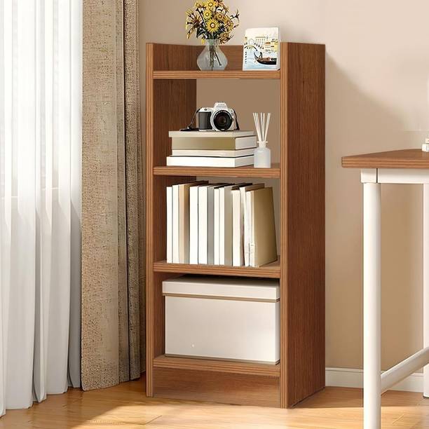 FORKTAIL 3 Layer Engineered Wood Multipurpose Rack Bookshelf Storage Engineered Wood Open Book Shelf
