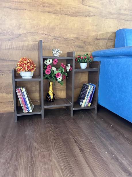 KVS Furniture Engineered Wood Side Table/Bookshelf| Storage Shelve for Books Storage Engineered Wood Open Book Shelf