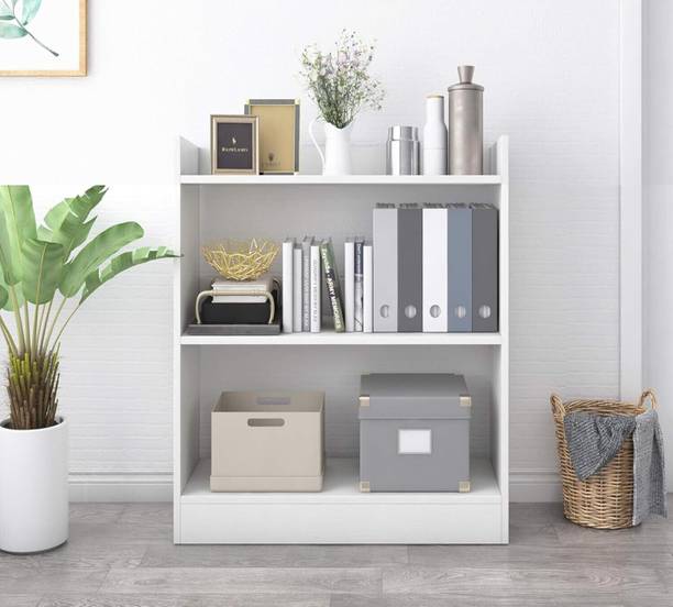 Enigmatic Woodworks Bookshelf for Home & Office | Multipurpose Wooden Storage Rack for living room Engineered Wood Open Book Shelf