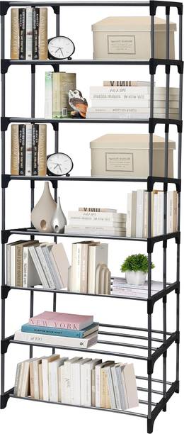 BHIMADA BOOKCASES Metal Open Book Shelf