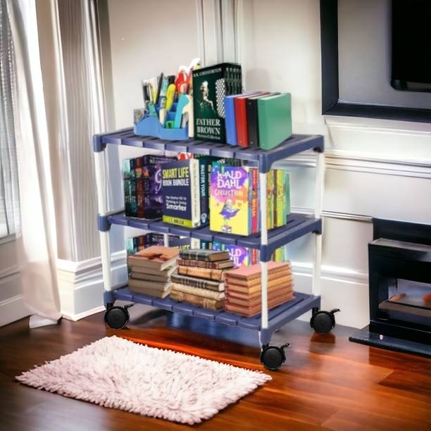 Flipkart Perfect Homes Studio Plastic Open Book Shelf