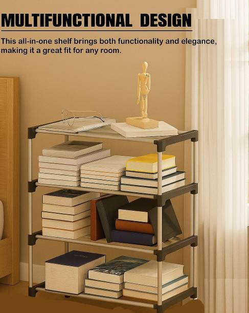 sharma ji store Plastic Open Book Shelf