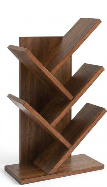 Flipkart Perfect Homes Bookshelf for Home Office Storage Organizer Living Room,Bedroom Kitchen Corner Engineered Wood Open Book Shelf