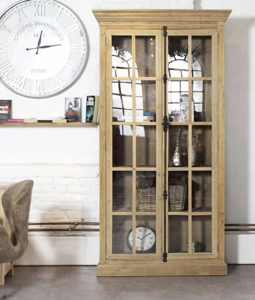 THE ATTIC Solid Wood Close Book Shelf