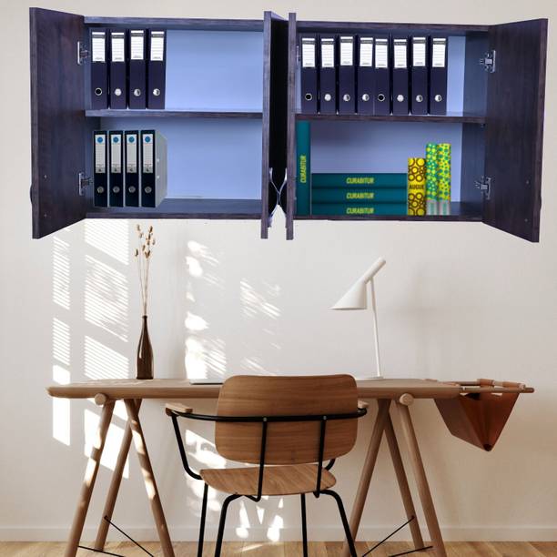 SPECIALITY PANELS 4 Doors Modular Wall Cabinet with 10 years guarantee against Borer & Termites Engineered Wood Hanging Filing Cabinet