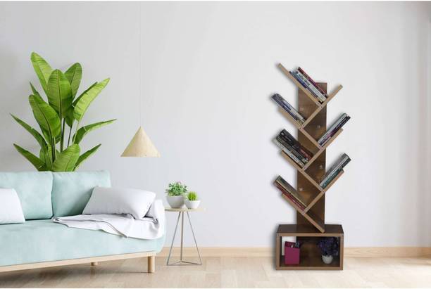 NE Furniture About_Space_Book_Rack Engineered Wood Open Book Shelf