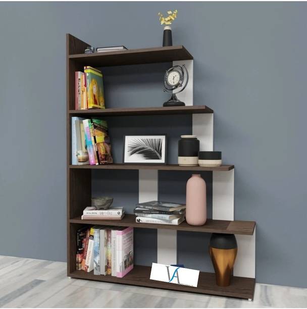VISHWAKARMA ASSOCIATES Engineered wood Open Book Shelves(Finish Colour-Brown)DIY-Do-It-Yourself) Engineered Wood Open Book Shelf