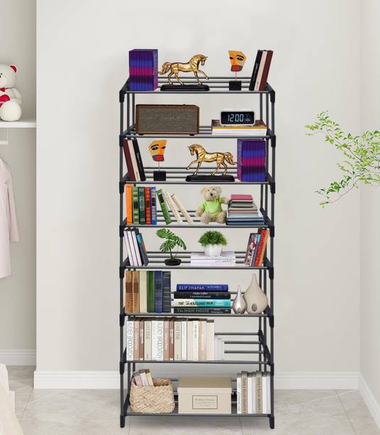 BHIMADA BOOKCASES Metal Open Book Shelf