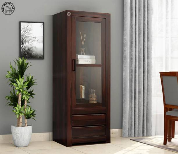 SHRI MINTU'S ART Rosewood ( Sheesham ) Solid Wood Close Book Shelf